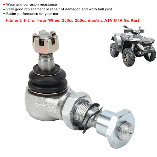 Justerbar kulled med packningssats svingarm passar för 4-hjul 250cc 200cc elektrisk ATV UTV Go Kart