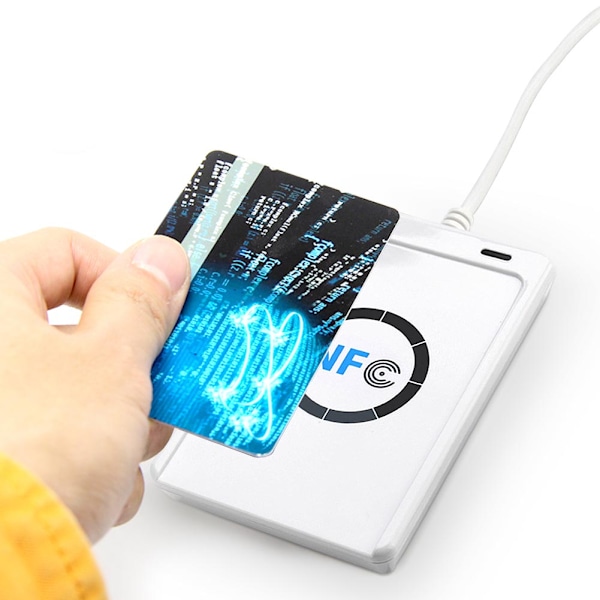 NFC RFID-läsare  Writer ACR122U ISO 14443A / b   Gratis programvara i vitt