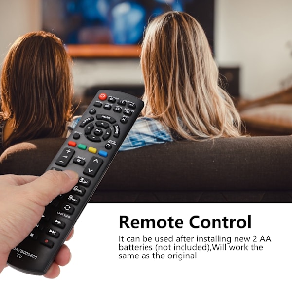 Fjärrkontroll för TV, ersättning för N2QAYB000604 THL32C30 THL32C3 THL32C4 THL32E3 THL32U30