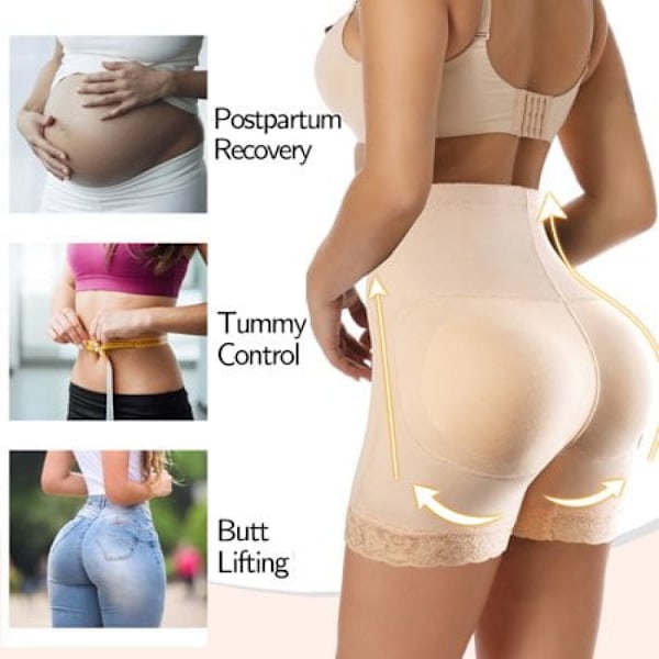 Shapewear för kvinnor Hög Midja Tummy Control Girdle Slim Body Shaper Trosor