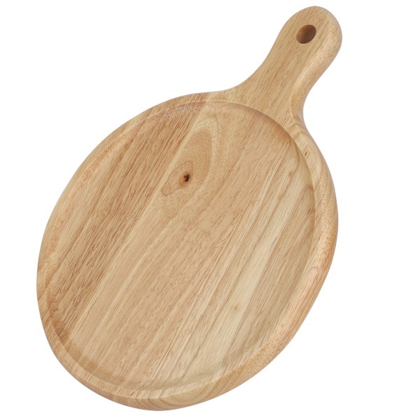 Akacia Träskärbräda, Mångsidig Träskärbräda, Skärbräda i Bondgårdsstil för Köksbricka (47 cm)