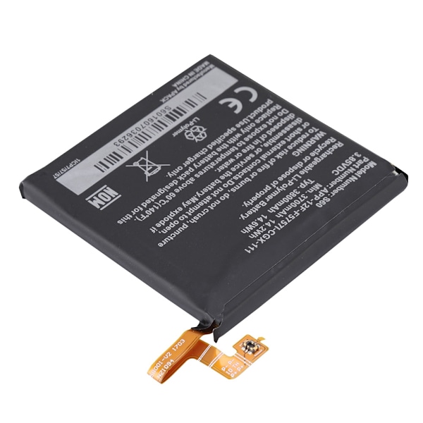 S60 3700mAh Mobiltelefon Reserve Batteri for Caterpillar CAT