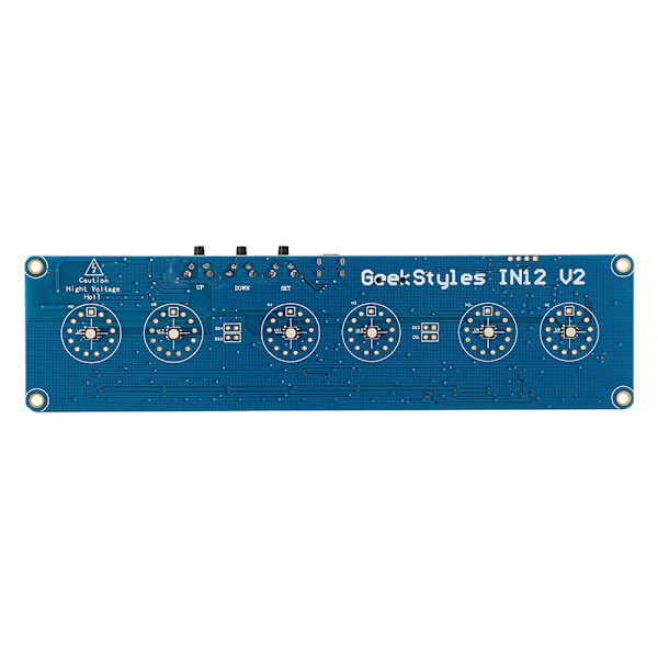 IN14 PCB Blå USB-gränssnitt Hög precision DIY Glödlampa Digital Klockmodul