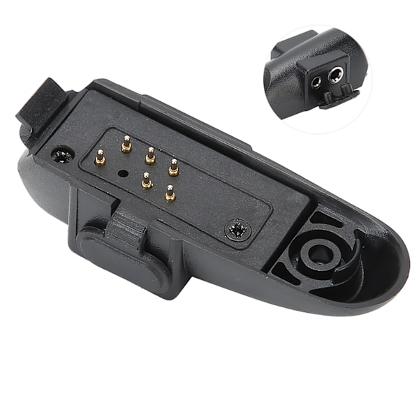 Walkie Talkie Headset Audio Adapter til BFA58 BFUV9R UV9R Plus M Port 2 Pin Headset