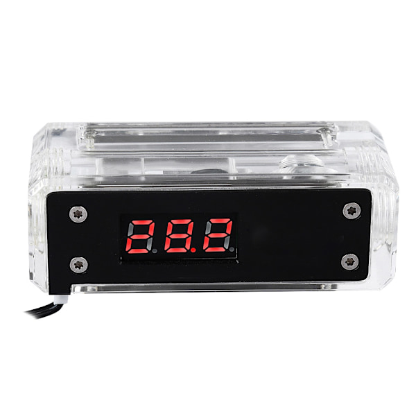 Presis 50-100℃ Digital Vann Termometer Sanntids Vannkjøling Termometer   Rød Display