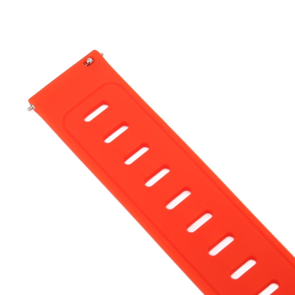 20mm Myk Silikonklokke Rem Stropp Armbåndserstatning med Flat Head Air Huller for Amazfit GTS 3