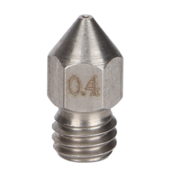 10 stk. 3D-printerdyser MK8 rustfrit stål 1,75 mm ekstruder printhoveddele tilbehør