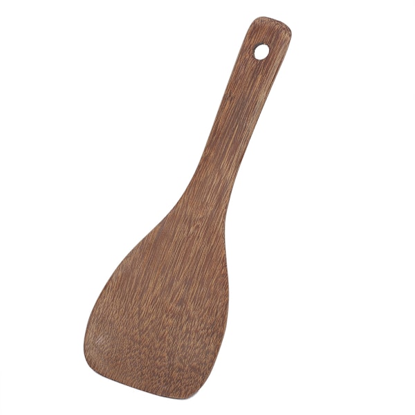 Kjøkkenredskapsspade i tre, stekespade, stekespade for stekt ris, redskaper (halvsirkelformet)