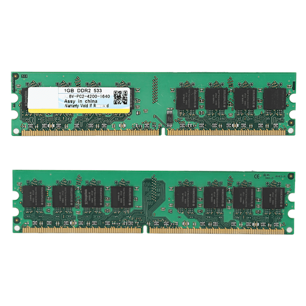 Xiede DDR2 533 1.8V 1GB hukommelsesmodul RAM-modul til stationær til AMD