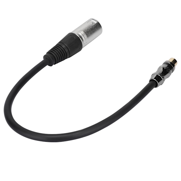 RCA-liitin naaras XLR-liitin uros -sovitinadapteri, 30 cm pituinen happivapaa kuparinen äänikaapeli