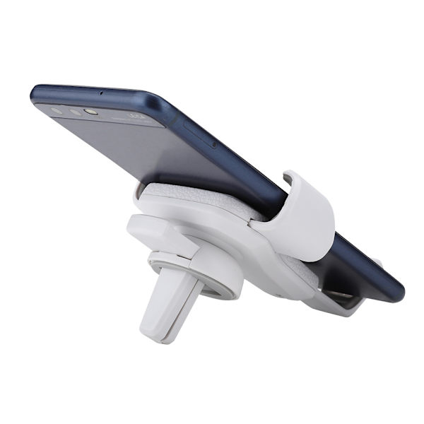 Bilmontert tyngdekrafts mobiltelefonstativ telefonholder egnet for iPhone GPS-navigator (hvit)