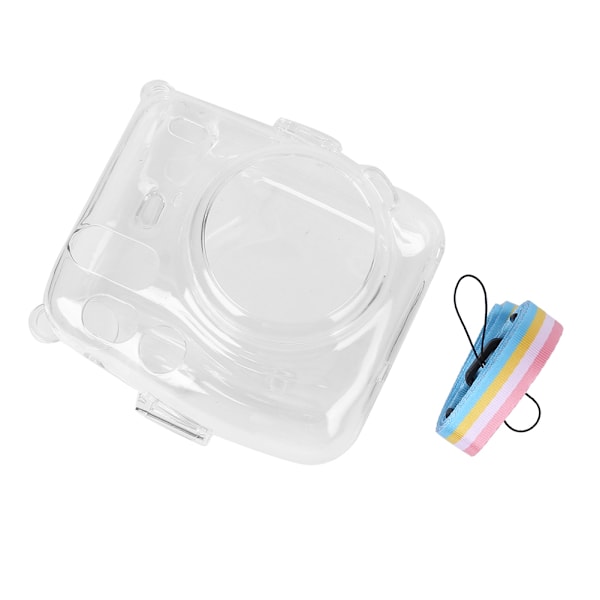 PC Transparent Skyddande Skal Reptålig Anti Fall Kameraväska för instax mini11 Instant Camera
