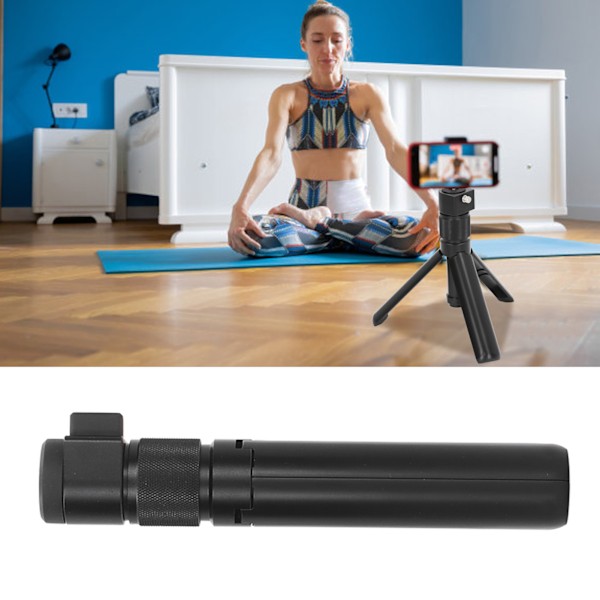 Multifunktionellt stativ för Bullet Time-fotografering, Kompakt portabelt Bullet Time-handtag i aluminiumlegering, Skruvkoppling med jämn stabil rotation
