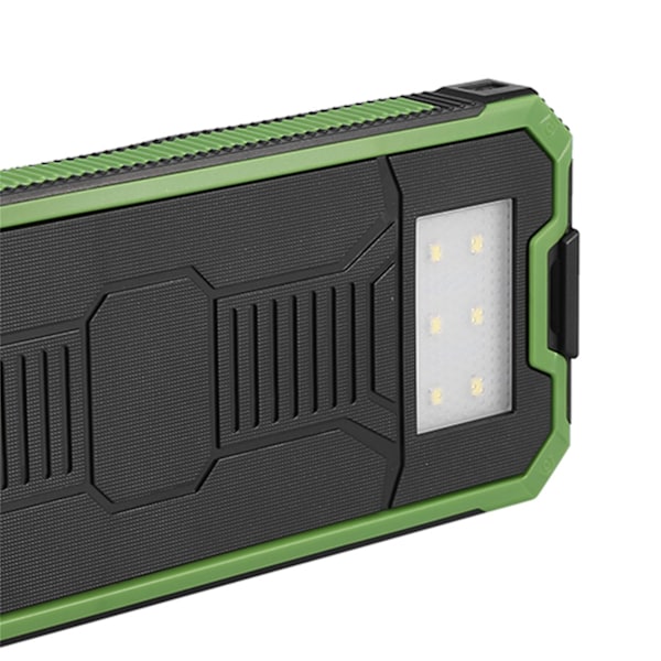 Bärbar 20000mAh Snabbladdning Dubbel USB Polar Powerbank Fodral DIY Kit Grön
