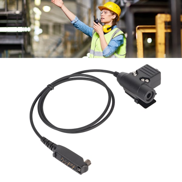 U94 PTT Push to Talk Adapter Walkie Talkie Headset Connector Cable for Sepura Stp8000 Stp8030 Stp8035 Stp8038 Radio