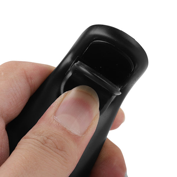 Bilmontert magnetisk luftutløps metallbrakett klips på magnetisk mobiltelefonholder (svart)