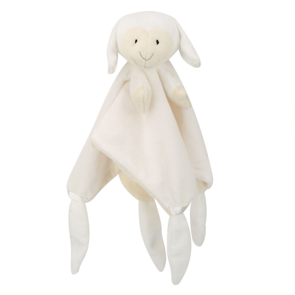 Baby Säkerhet Handduk Lugna Spädbarn Cartoon Animal Doll Leksak för Tod