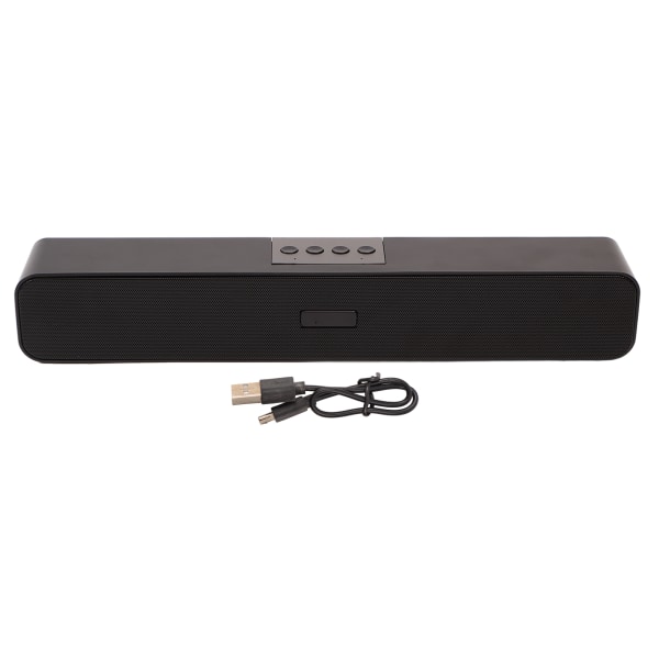 Trådløs Bluetooth Soundbar 5 Afspilningstilstande Støjreduktion Surround Sound 1200mAh Bluetooth 5.0 Bar Højttaler
