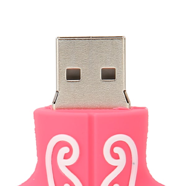 Tecknad U Disk Röd Sax Skräddare Modell Bulk Lagring Flash Drive Minne Sticka 128GB