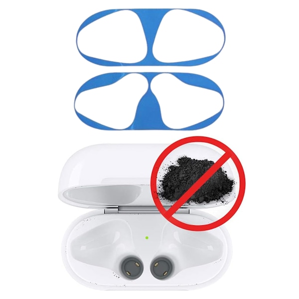 Reptåligt Skydd, Lättinstallerat Dammskydd för AirPods-fodral, Ultratunn Design Säkerställer Sömlös Integration