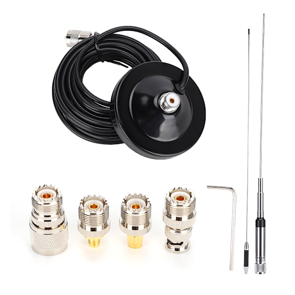 NL-770R Dual Band VHF/UHF 144/430MHz 3.0/5.5 dBi NL 770R Bilradio Mobil/Stasjonsantenne