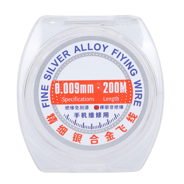 0,009 mm x 200 m Jump Wire Mobiltelefon Motherboard Reparation Jump Wire Linjekabel