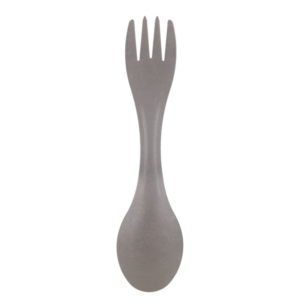 Konvertibel Multifunktionell Spork för Utomhusäventyr, Titanlegering Ultralätt Sandblästringsprocess Bekvämt Grepp Portabel Konvertibel