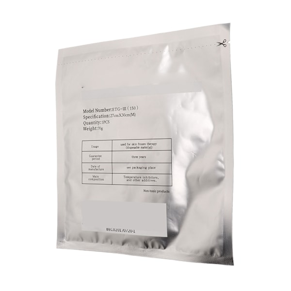 Förhindra frysmembran förtjockningstyp hudstramning fettfrysningsmaskin membran 70g