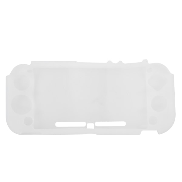 Allinclusive skyddande skal silikonfodral för Switch Lite  konsolspelmaskin (transparent vit )
