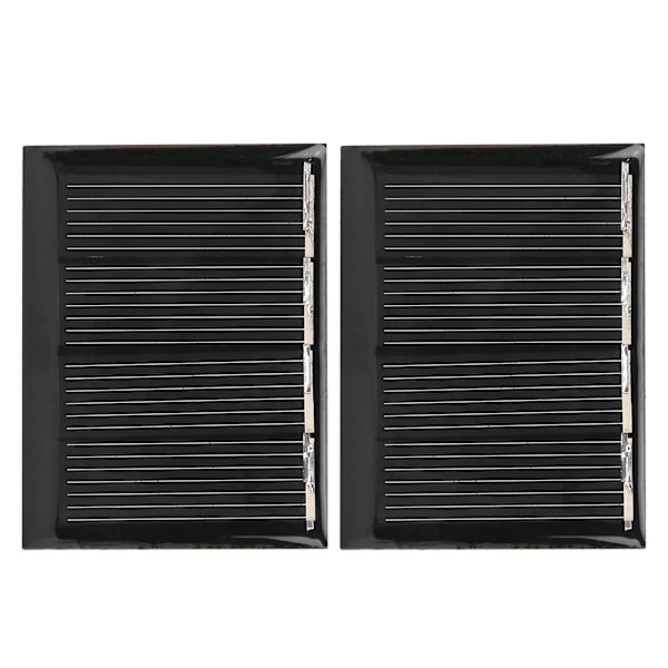 2 st/set 115MA/2V polykristallint kiselsolpanel laddare bärbar solcellsladdare kit