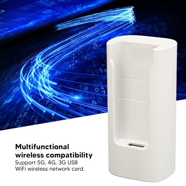 USB-kannettava WiFi-latauslaatikko 5200mAh WiFi-reititin Power Bank -tuki 5G 4G 3G USB WiFi -langattomalle verkkokortille