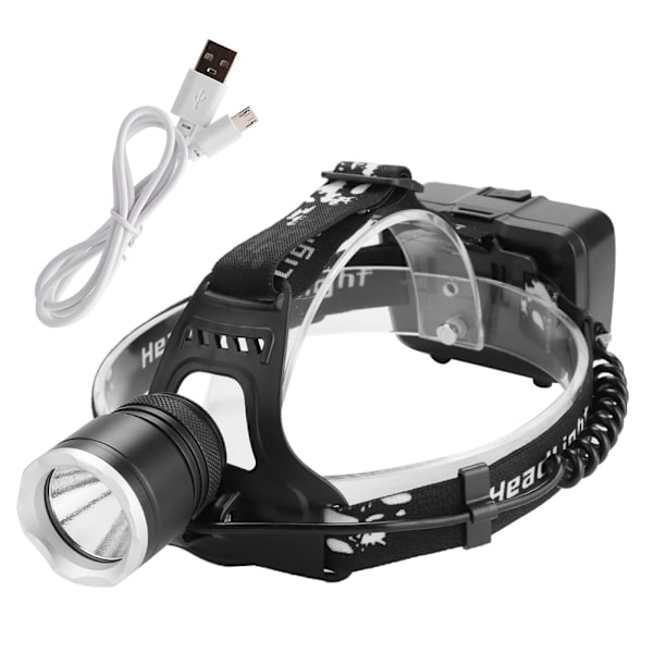 USB-ladattava ulkovalaisin otsalamppu LED-otsavalo kannettava