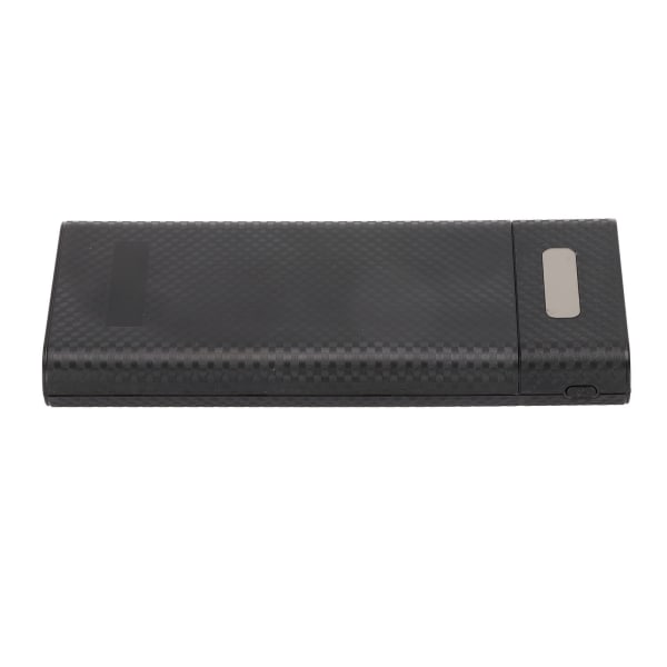 8x18650 DIY Powerbank 2 USB-utgång 10W Snabbladdning Batterilåda med LCD-display och Micro Type C-ingångsport