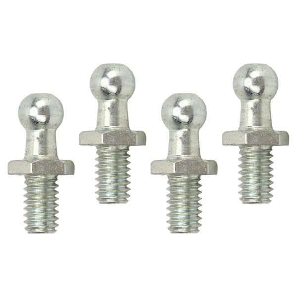 4 st 10 mm kulbultar 5/16-18 gänga hög hårdhet robusta stabila kulbultar brickor kit för verktygslådor husbilar bilar