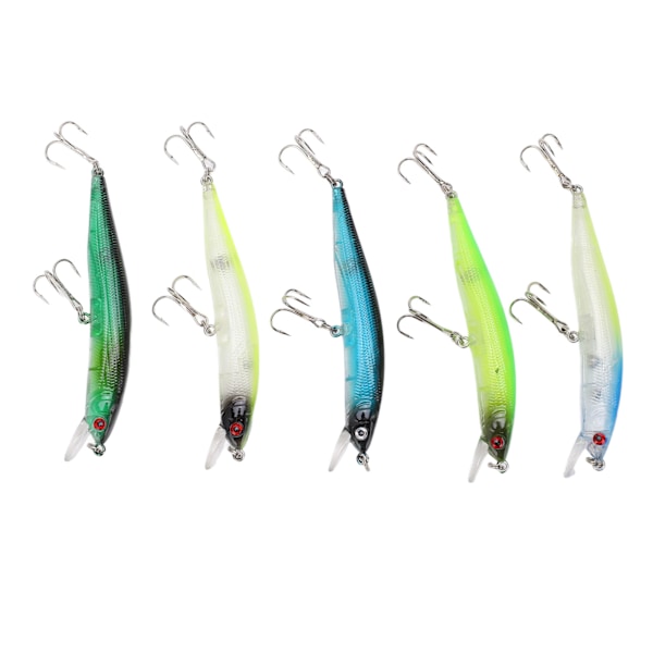Hit Stick fiskedrag med clownfärger och 3D-verklighetstrogna ögon, lång kastlängd lämplig för fiske vid flodbanken, hållbar design för oöverträffad prestanda