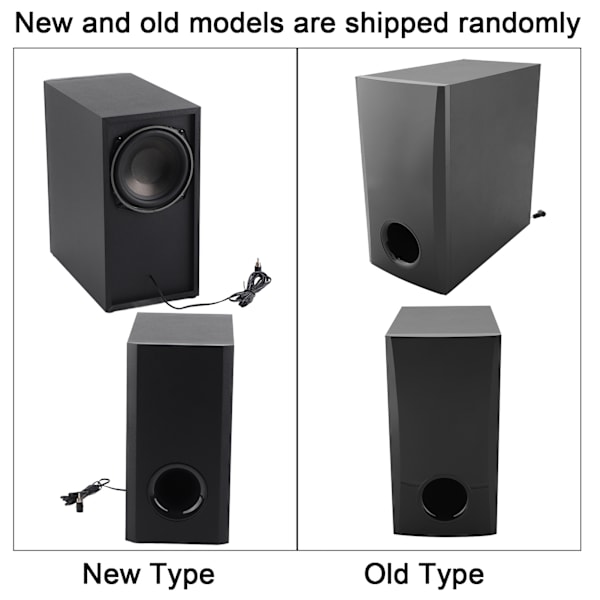Lydplanke-høyttalersystem Subwoofer for hjemmekino-TV-datamaskin