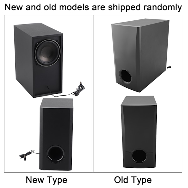 Soundbar-högtalarsystem Subwoofer för hemmabio TV-dator