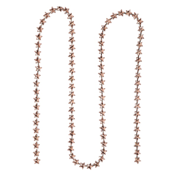 1 m Stjärna Strass Trim Kedja DIY Klippbar 1 cm Bredd Färgäkta Kristall Strass Klo Kedja för Kläder Hantverk Champagne