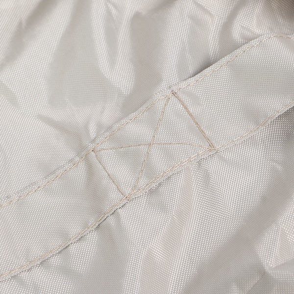 Slitstarkt Möbelöverdrag i Polyester, Vattentät Förvaringsväska för Uteplatsaccessoarer, Stor Förvaringsväska för Utomhuskuddar, Extra Stor Rektangulär Design, UV