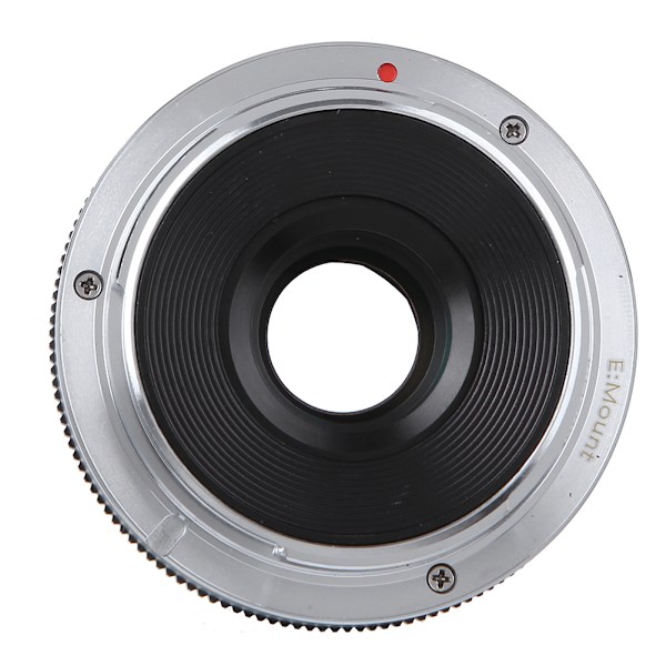35mm F1.6 spegellös kameraobjektiv E&NEX-fattning för Sony A5000 A6000 A6300 A6500 A7 A7R A7II A7RII (svart)