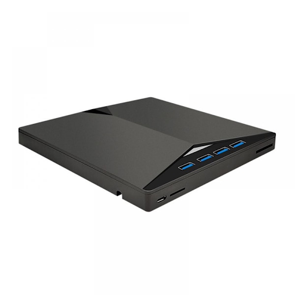 Ultratunn & Portabel Extern CD/DVD-enhet, Plug & Play Optisk Enhetsfunktionalitet för Bred Systemanvändning, Höghastighets USB 3.0 för Laptop,