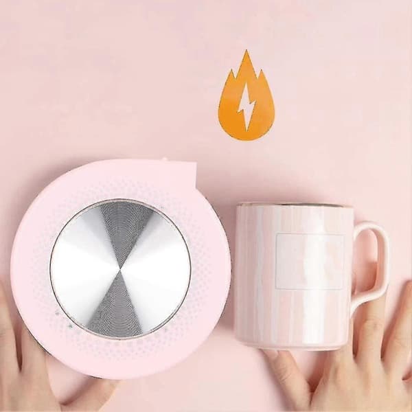 GETIT Kaffe- og melketekopp varmepute, 10w, rosa