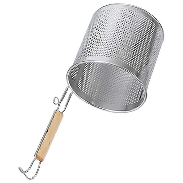 Silkurv i rustfritt stål, nudelsilskje, pastasilkurv