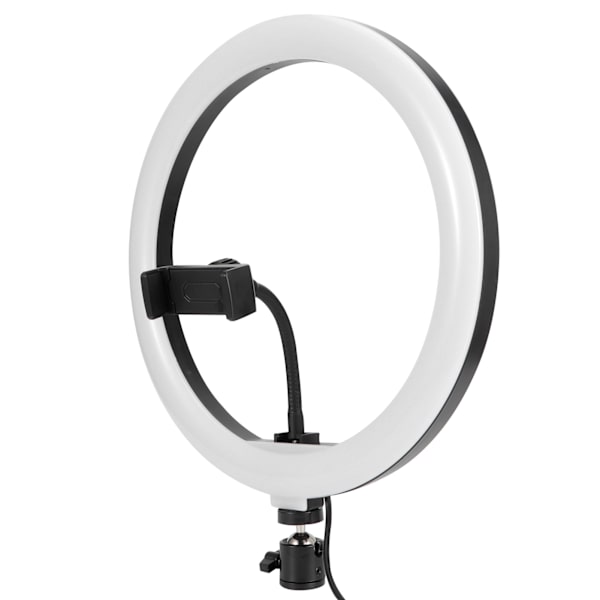 30cm rengaslamppu 3000-7500K himmennettävä LED-selfie-täyttövalo RGB Col
