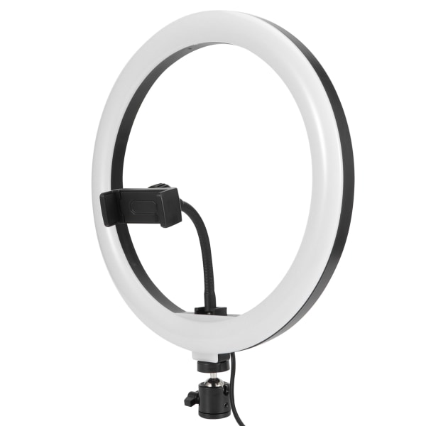 30cm Ringlampe 3000-7500K Justerbar LED Selfie Fyldlys RGB Col