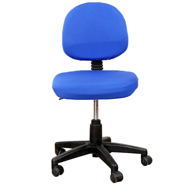 2 stk Universal Computer Office Chair Ryggstøtte Deksel Beskyttende Stretchable Roterende Drafting Chair Slipcover