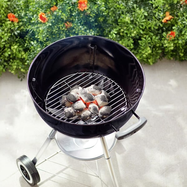 Grillgaller, Snabb Rengöring Rostfritt Stål Konstruktion För Weber Kolgrillar, 34 Cm 13.5 Tum I Diameter, Utan Vassa Kanter, Säkert Och Hälsosamt