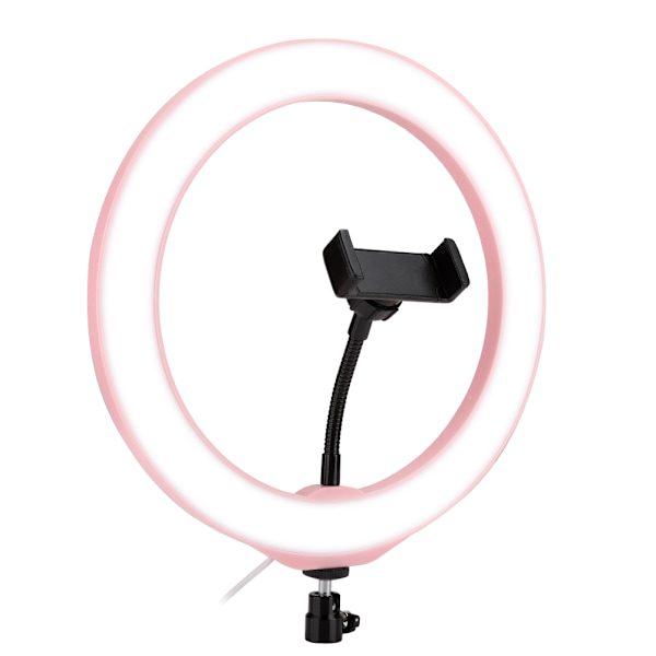 PULUZ PU397F 80 LED-lys 3 farvebelysningstilstande USB-port LED-lys med stativ til telefonlivestreaming