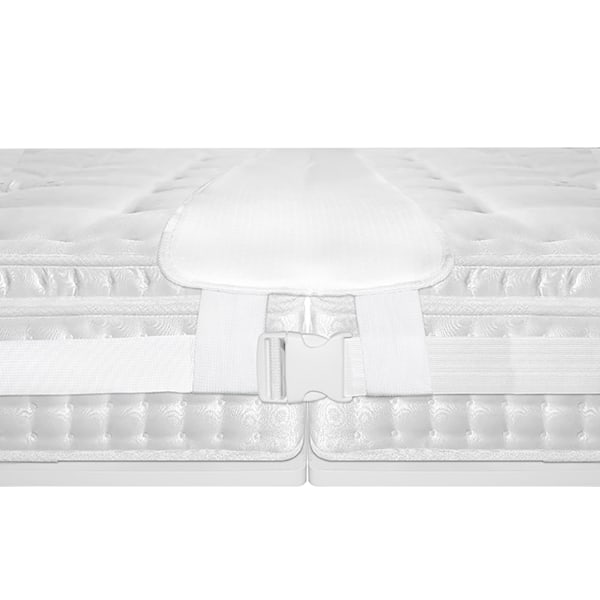 Sengbro Twin til King Converter Stropp Justerbar Sengkoblingsstropper Med Spenne for Hjem Hotell