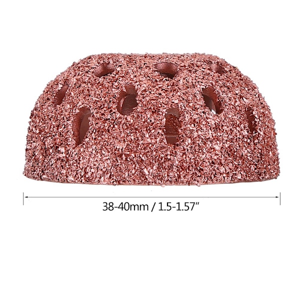 38mm Slibning af Dæk Reparation Hoved Grov Grit Polering Hjul med Forbindelsesstang